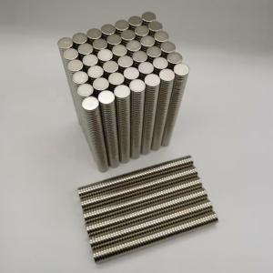 Diameter 10mm X 2mm Ndfeb Disc Magnet Super Strong For Small Packing Box