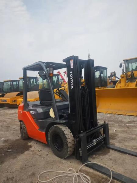 Used Toyota Forklift For Sale 3ton 3000kg Fd30 Japanese Toyota Engine Powerful 3 Toyota Used 4 Wheel Forklift Used Diesel