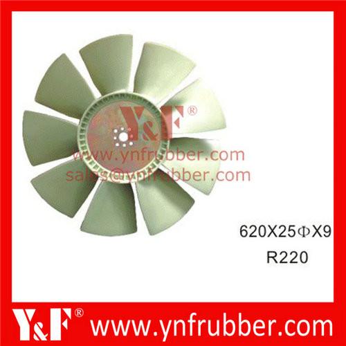 Pá do ventilador da máquina escavadora para , Volvo, KOMATSU, Hitachi, Sumitomo, Kobelco, Kato, Hyundai, Doosan, Daewoo, Kubota,