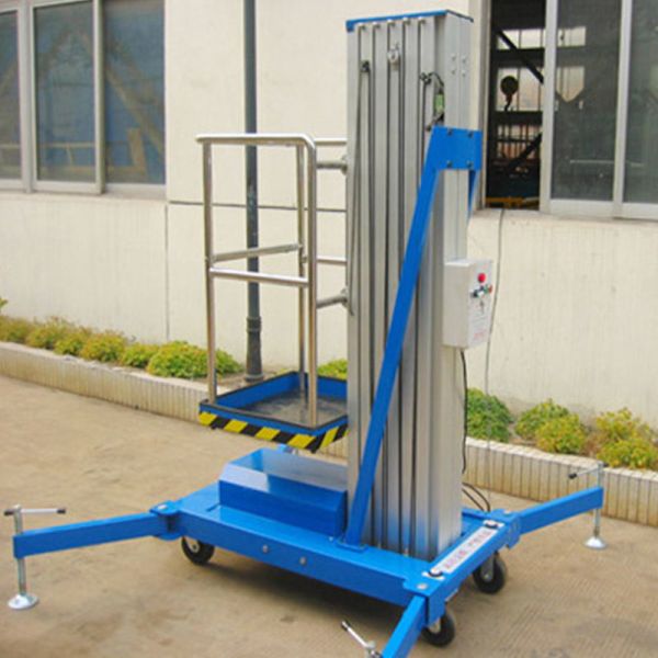 High Strength Hydraulic  Lift Machine Platform Construction 550KG 1250KG