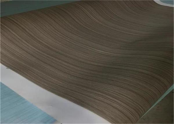 Brown Textured Vinyl Kitchen Door Covering Non Adhesive 150M Per Roll  0.3 X 1400MM