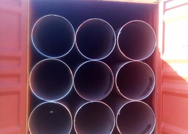 Construction Field API 5L X80M JIS G3452 Saw Steel Pipe