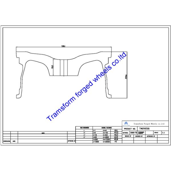 19*8.5 inch forging wheels blanks and forged monoblock wheels raw blanks sales in china