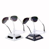 Sunglasses Solar Display Stand Acrylic Rotating Display Platform For Retail