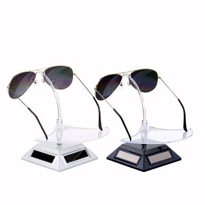 Sunglasses Solar Display Stand Acrylic Rotating Display Platform For Retail