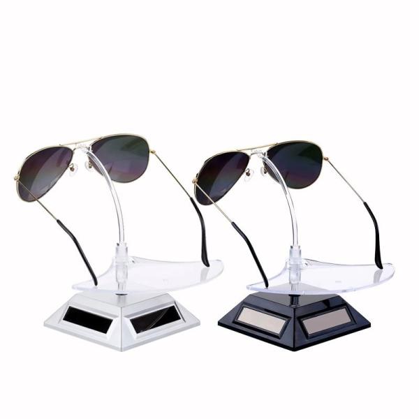 Sunglasses Solar Display Stand Acrylic Rotating Display Platform For Retail