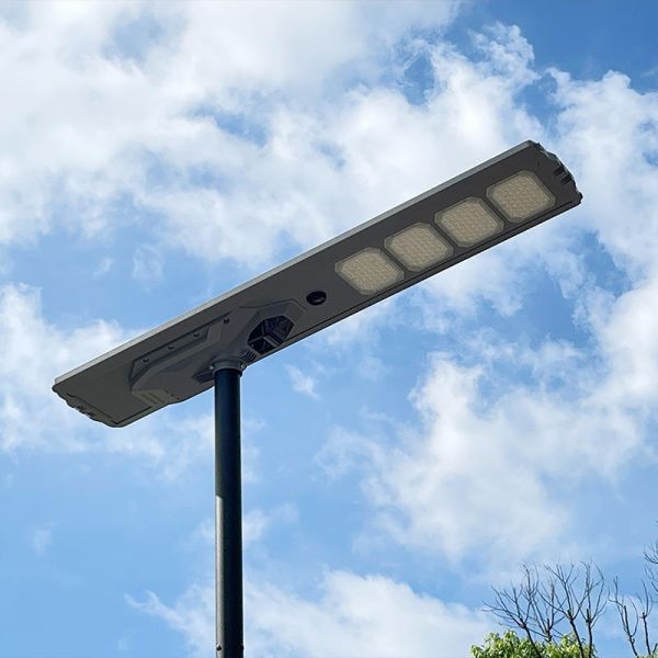 All-in-one IP65 Remote-Controlled Solar Street Light Wire-Free High-Brightness LED Photovoltaic Power Supply Outdoor Lighting