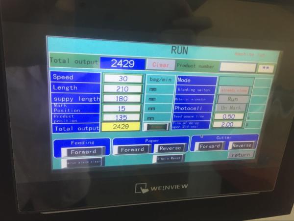 CE certificate Taichuan Automatic lemon friut vegetable pillow packaging machine