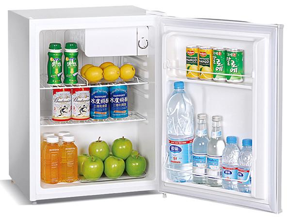 Stainless Steel Small Compact Refrigerator , 60L Mini Fridge For Chiller Food,BC-70