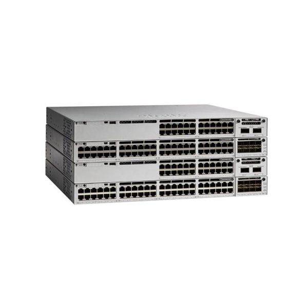 New Original Cisco Catalyst 9300 Series 24-Port SFP Network Switch with 104 Gbps Capacity and Modular Uplinks