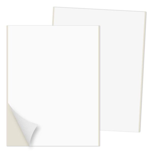 Waterproof Customizable A4 Label Stickers with Strong Adhesive for Laser and Inkjet Printers