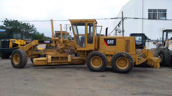                  Secondhand Best Selling Motor Grader Cat 140h Hot Sale Used Caterpillar Grader 140h 140g 140K Available with Nice Price             