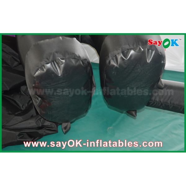 Niños amarillos del muchacho de los personajes de dibujos animados inflables del paño de Oxford para hacer publicidad