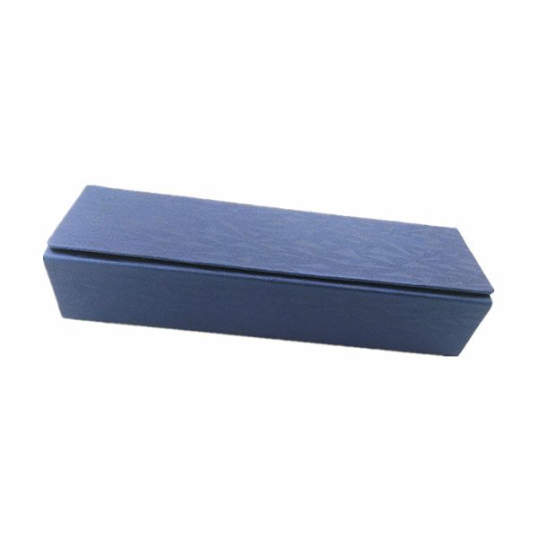 Rectangle Iron Optical Glasses Case Dark Blue Handmade Eyeglass Case