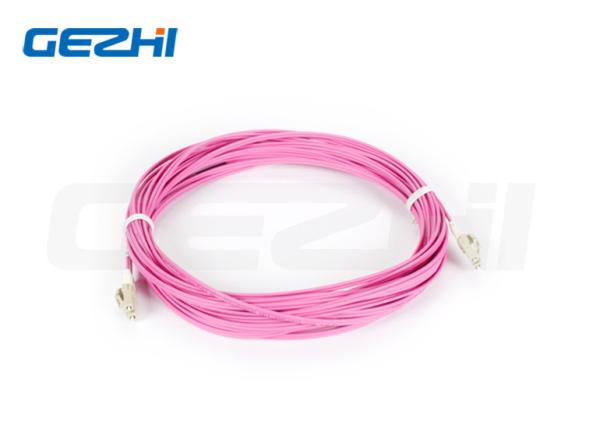 LC MM 50/125 Duplex LC OM4 Fiber Optical Patch Cord