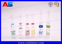 1 ml / 2 ml / Ampolas de vidro Impressão a cores personalizadas