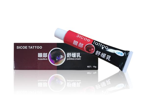 Assassino de dor 10g de creme da tatuagem anestésica da tatuagem de Sicoe rapidamente insensibilizado