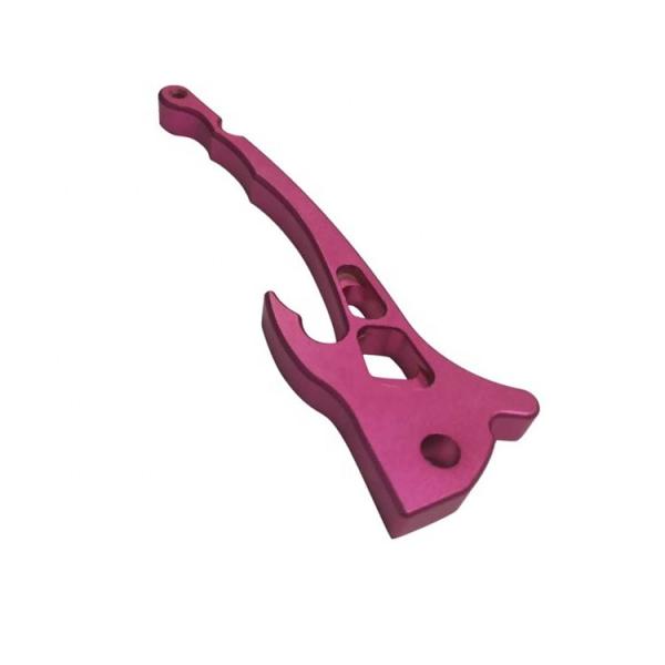 6061-T6 CNC Milling Parts Rose Red Anodizing Medical Appliance High Strength