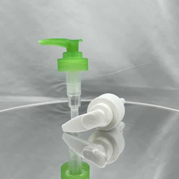 Green Plastic Soap Lotion Dispenser Pump 1.9ml/T Transparent 304H Spring 24/410 28/410