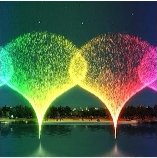 Инжекторная трубка фонтана брызг воды цветка Chageable 2,5 дюймов Multi