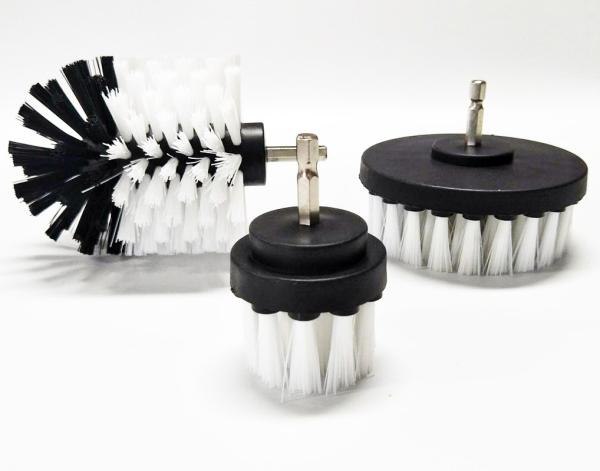 Tub Tile Power Scrubber Electric Drill Brush Kit PP Wire 2in