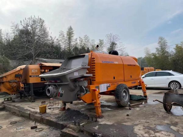 Zoomlion 2016 174KW Concrete Mixer Pump Trailer Used And Refurbished