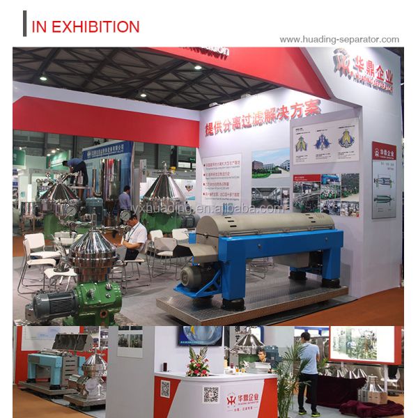 Classifying Decanter Centrifuge 1600G - 4000g Continuous Horizontal Centrifuge