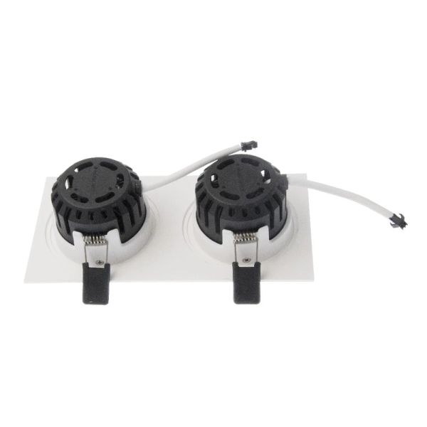 Aluminum LED Grille Downlight 2×8W LED Ceiling Downlight