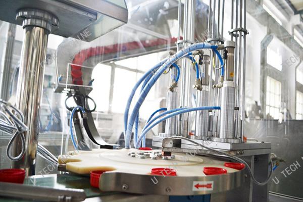 Inserting Equipment 5 Gallon Bottle Cap Lining Washer Flow Production