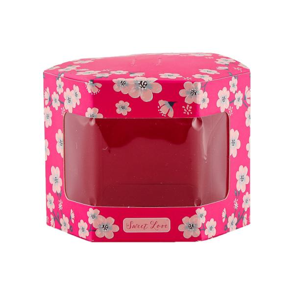 Caja de regalos de dulces de Navidad con tapas