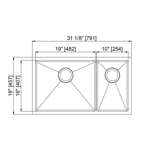 Portable Project Sink With Thick Sound Reduction Pad For Quiet Performance Nested