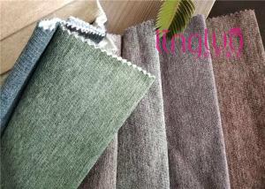 Coarse Wool Imitation Linen Fabric / Blue Linen Fabric Canvas Type