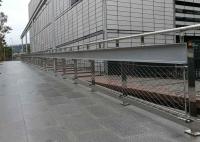 Cerca flexível Mesh For Balustrade Ss 304 do cabo do isolamento da estrada