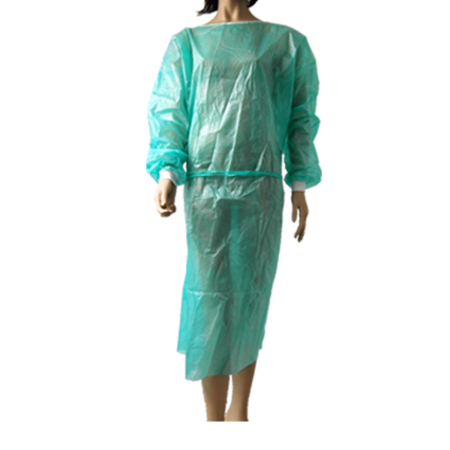 Soft Feeling Knit Cuff Disposable Hospital Scrubs