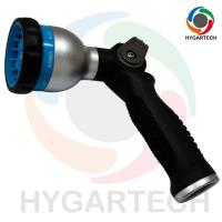 Laveuse à pression basse à buse à pulvérisation multi-usage de 8 modèles métalliques avec vanne de commande facile au pouce