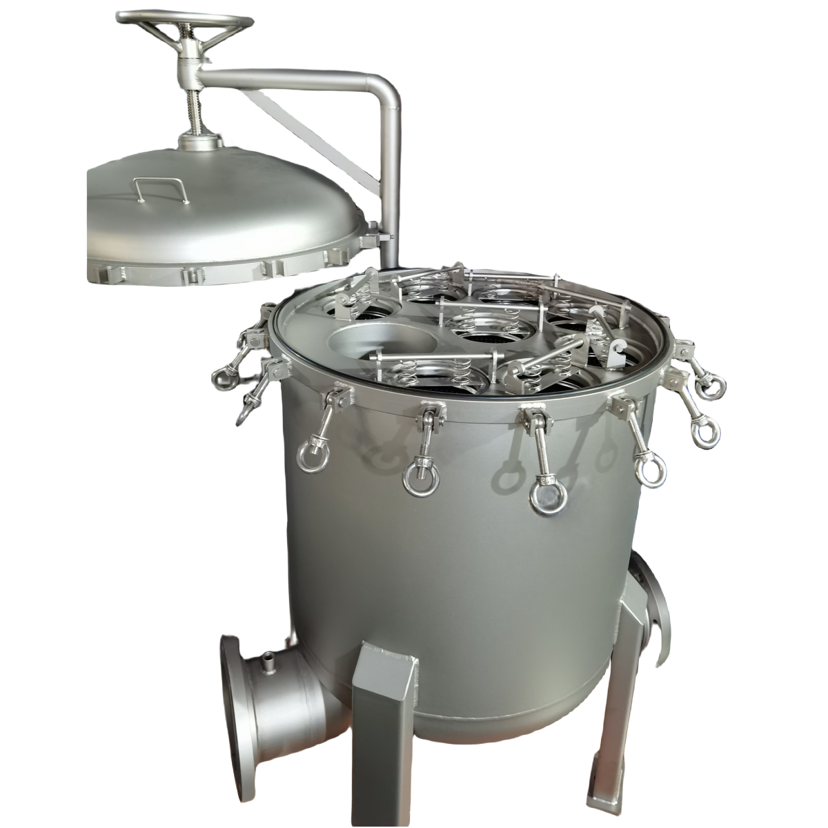 62KG Weight Multi Bag Filter Housings for Industrial Liquid Purification