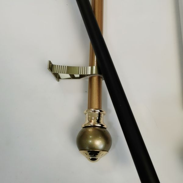 0.4mm Zinc Alloy 6.7 Metres Flexible Curtain Pole