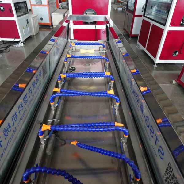 Automatic HDPE Plastic Prestressed Flat Duct Production Line Flexible Spiral Corrugated Pipe Extrusion Making Machine