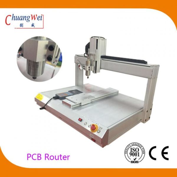 Desktop PCB depaneling Router Machine 650mm X 450mm Working Area