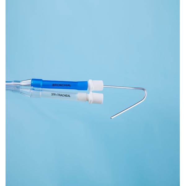 Бронхиальным люмен трубки Tracheostomy PVC Cannual Cuffed низким давлением двойной