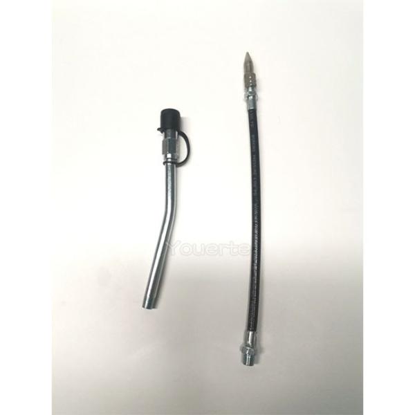 12 18 Flexible Grease Gun Nozzle Lubrication Aid Tool Kit 4 Jaw Flexible Hose Fittings