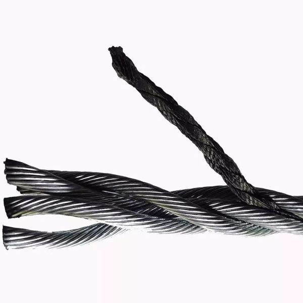 400ft Thickened Stainless Steel Cable 7x19 Strand Wire Rope for Yard Zip line Deck Railing 1/4