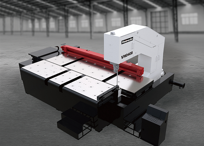 Ленточнопильный станок 30kw металла CNC высокой эффективности вертикальный для составных профилей