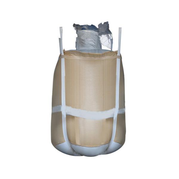 Moisture Proof FIBC Bulk Bags With Full Belt , 1500 KG Flexible Container Bag