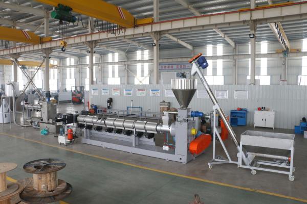 PP PE Waste Plastic Flakes Recycling Water Ring Cutting Pelletizing Line