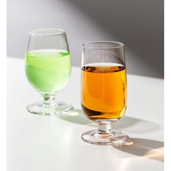 Airplane Glass Drinking Goblets 150ml 5 Ounces Small Short Stem Wine Glasses