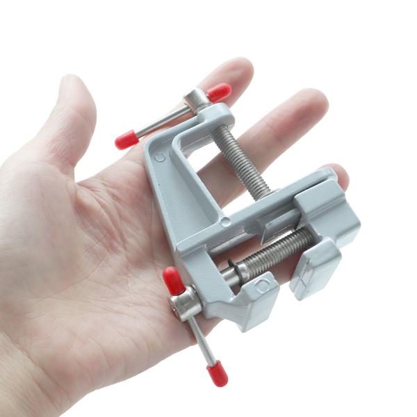 Mini Bench Aluminium Alloy Jewelry Accessories Tools Vise Clamp
