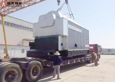 1-20 Ton/H Charcoal Coal Fired Steam Boiler Running With Chain Grate
