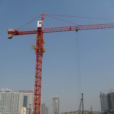 TC6012 8 Tons Potain Tower Crane QTZ680(5613) with 151.2m Max Height , 48m Free Stranding