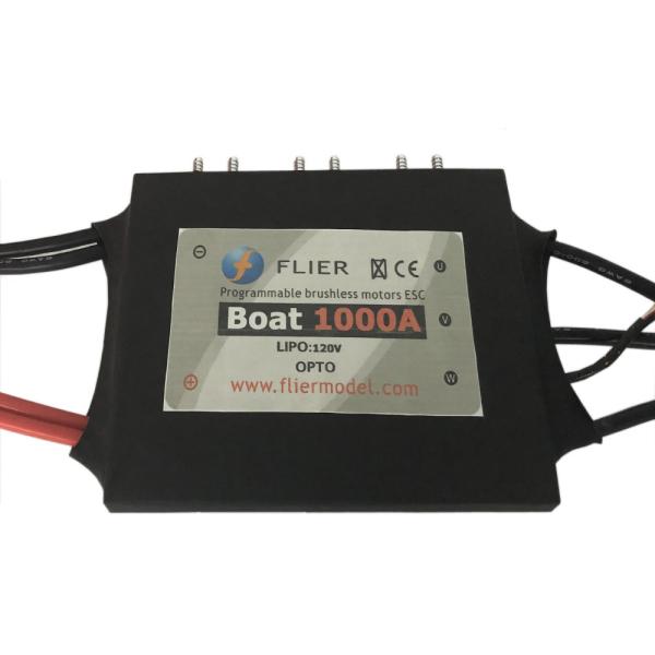 HV 120V 1000A Escのブラシレス速度のコントローラー20280ブラシレス モーターのための大きいRCのボートのサーフボード